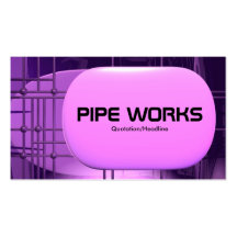 Pipe Works 03 Business Card Template