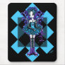 "Piper" Harlequin Dragonfly Fairy Mouse Pad