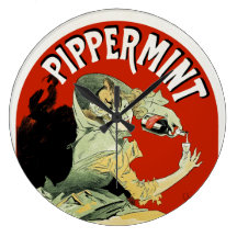 Pippermint Wall Clocks