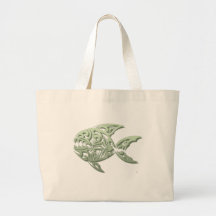 Piranha Canvas Bags