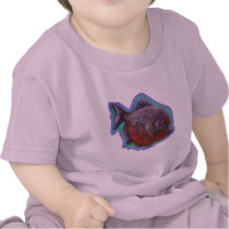 Piranha Fish Tee Shirt