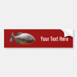 Piranha South American Fish Bumper Sticker