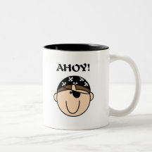 Pirate Ahoy Coffee Mugs