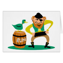 Pirate and Rum cards