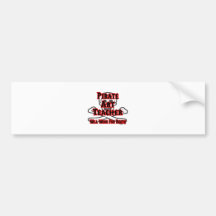 Pirate Art Teacher ... Will Work for Booty Bumper Stickers