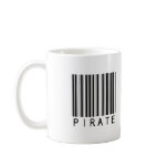 Pirate Bar Code Mugs