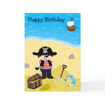 Pirate Birthday Card