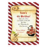 Pirate Birthday Invitations