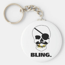 Pirate Bling Key Chains