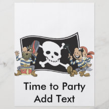 Pirate Blokes Custom Flyer