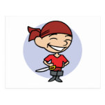 Pirate Boy Post Cards