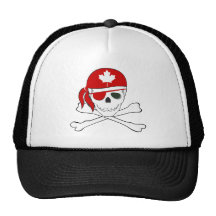 Pirate canadien casquette de camionneur