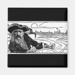 Pirate Captain Fridge Magnets