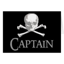 Pirate Captain Greeting Card