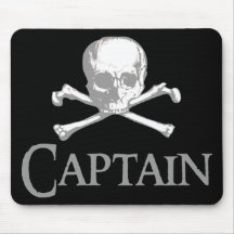 Pirate Captain Mousepads