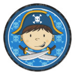 Pirate Captain Sticker Sheet