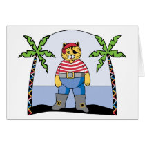 Pirate Cat cards