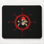 Pirate Compass Rose Mouse Pad