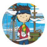 Pirate Crewman Sticker Sheet