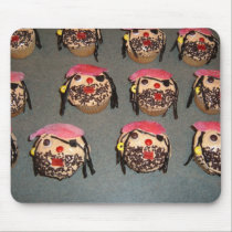 Pirate Cupcake Mouse Pad mousepads