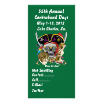 Pirate Days Lake Charles, Louisiana. 30 Colours Photo Card