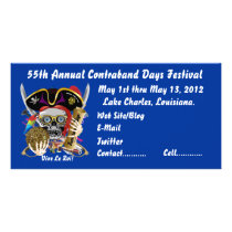 Pirate Days Lake Charles, Louisiana. 30 Colours Picture Card