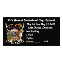 Pirate Days Lake Charles, Louisiana. 30 Colours Photo Card
