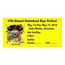 Pirate Days Lake Charles, Louisiana. 30 Colours Photo Card