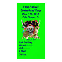 Pirate Days Lake Charles, Louisiana. 30 Colours Photo Cards