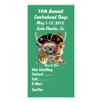 Pirate Days Lake Charles, Louisiana. 30 Colours Photo Card