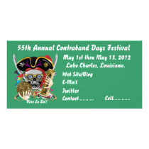 Pirate Days Lake Charles, Louisiana. 30 Colours Photo Cards