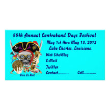 Pirate Days Lake Charles, Louisiana. 30 Colours Photo Cards