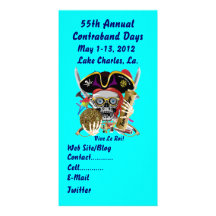 Pirate Days Lake Charles, Louisiana. 30 Colours Picture Card