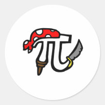 Pirate de pi adhésif rond