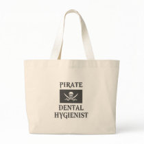 Pirate Dental Hygienist Canvas Bags
