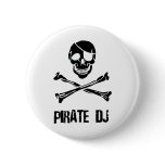Pirate DJ Pin
