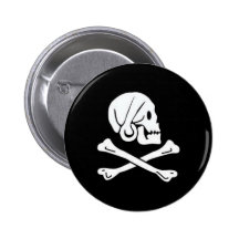 Pirate Flag Button