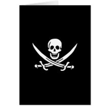 Pirate Flag Gifts Card