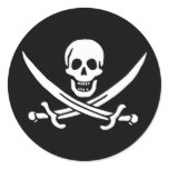 Pirate Flag of Calico Jack Stickers