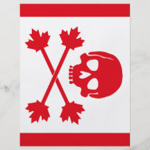 Pirate Flag of Canada Flyer