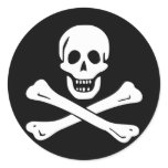Pirate Flag of Edward England stickers