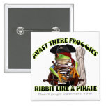 Pirate froggy button
