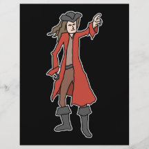 Pirate. Full Color Flyer