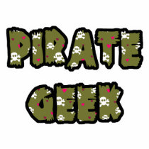 Pirate Geek Photo Cutouts