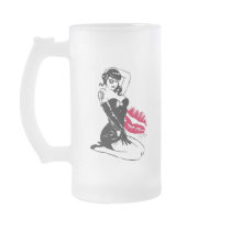 PIRATE GIRL BEER MUG