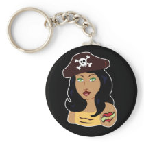 Pirate Girl Keychains