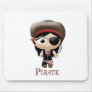 Pirate Girl Mouse Pads