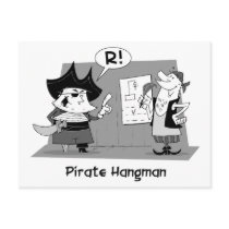 Pirate Hangman Postcard