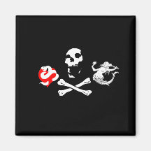Pirate Icon #12 Refrigerator Magnet