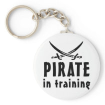 Pirate In Training keychains